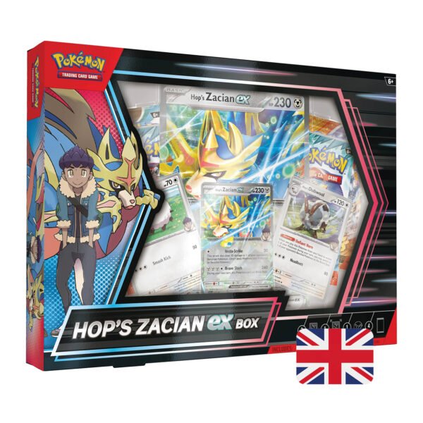 Pokémon Hop's Zacian ex Box
