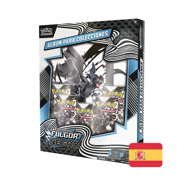Pokémon Fulgor Negro Colección con Álbum