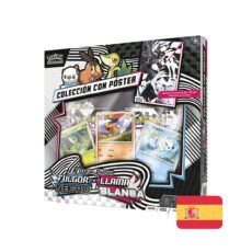 Pokémon Fulgor Negro - Llama Blanca Colección con Poster