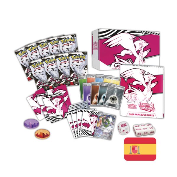 RESERVAS / Pokémon Fulgor Negro + Llama Blanca Elite Trainer Box - Imagen 2