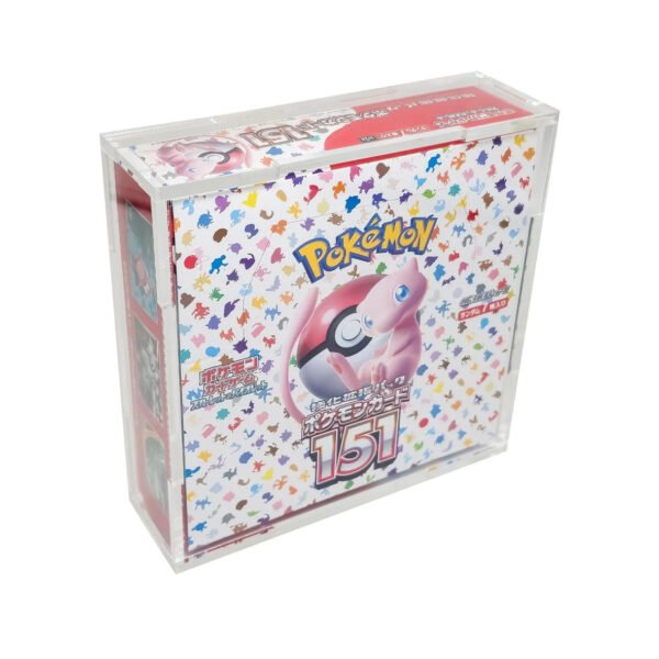 Pokémon protección Booster box acrilico Japonesa Formato grande