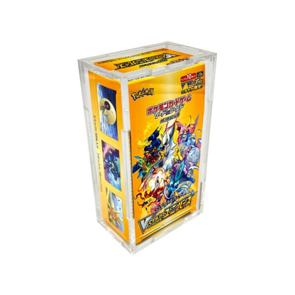 Pokémon protección Booster box acrilico Japonesa Formato pequeño - Imagen 2