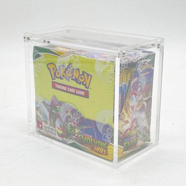 Pokémon protección Booster box acrilico Europeo