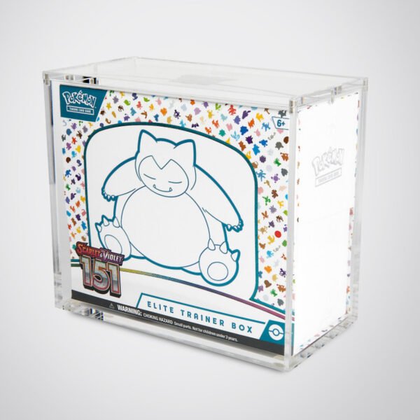 Pokémon protección ETB acrilico