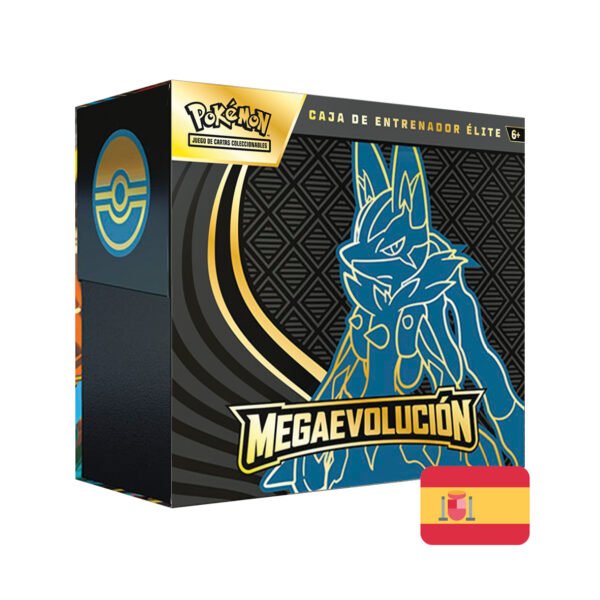 Pokémon Megaevolucion Elite Trainer Box - Lucario / ARTICULO EN RESERVA