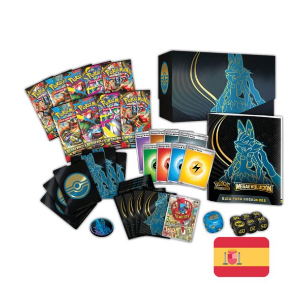 Pokémon Megaevolucion Elite Trainer Box - Lucario / ARTICULO EN RESERVA - Imagen 2