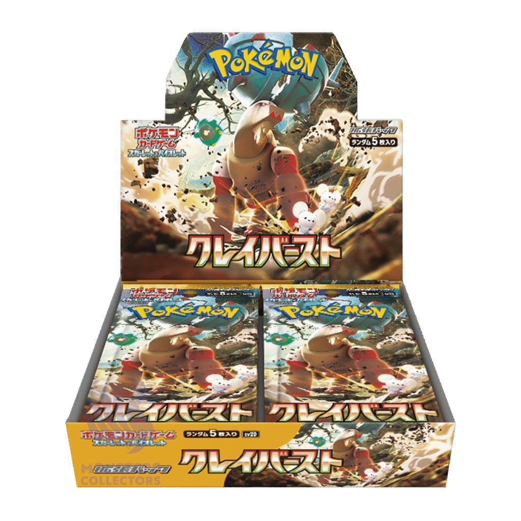 Booster box de 30 sobres Clay Burst japonés