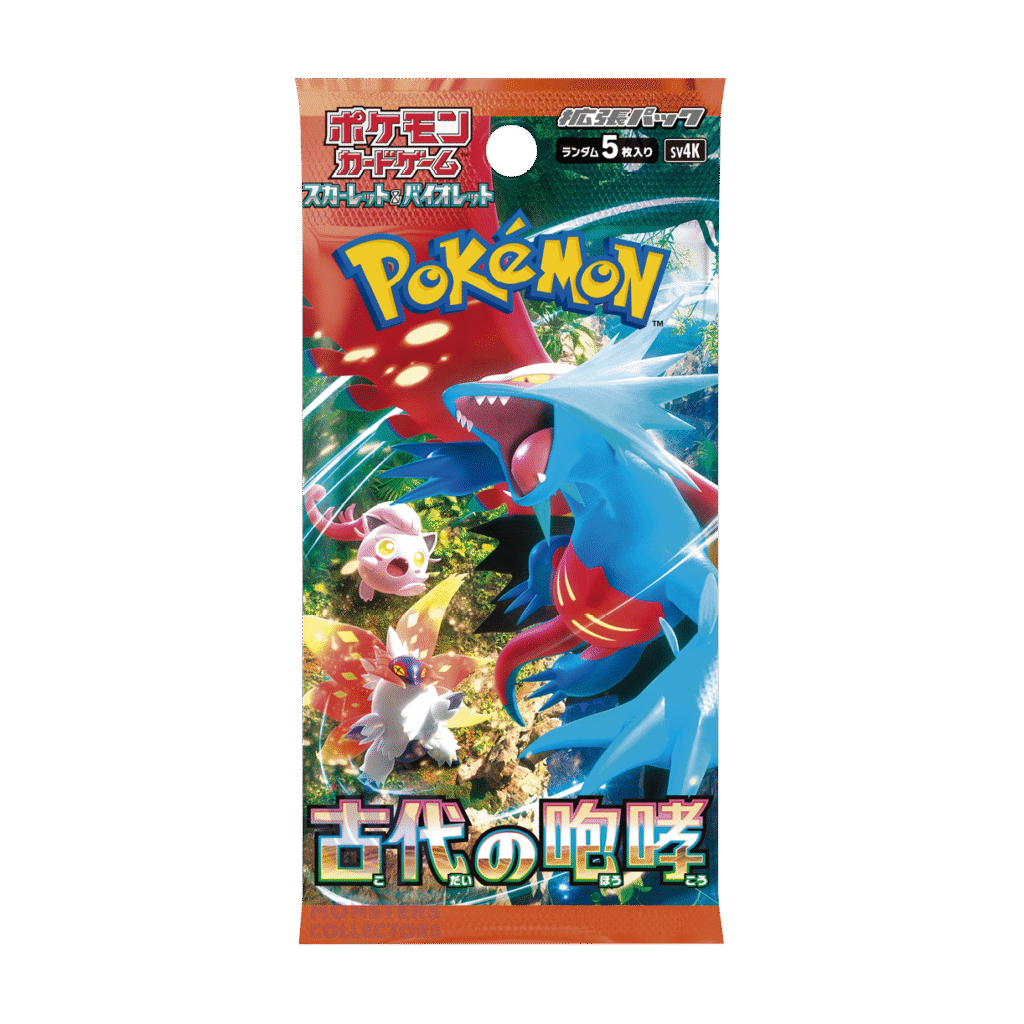 Booster pack de 5 cartas Ancient Roar japonés
