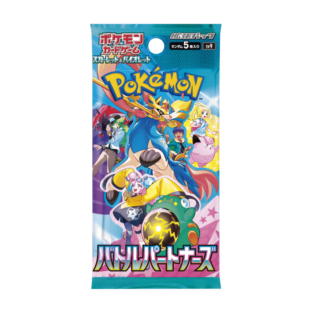 Booster pack de 5 cartas Battle Partners japonés