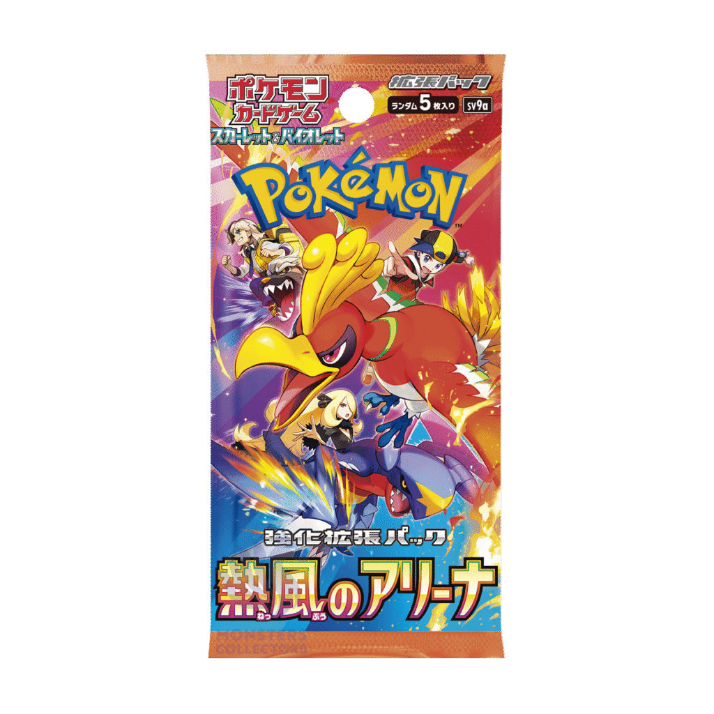 Booster pack de 5 cartas Heat Wave Arena japonés