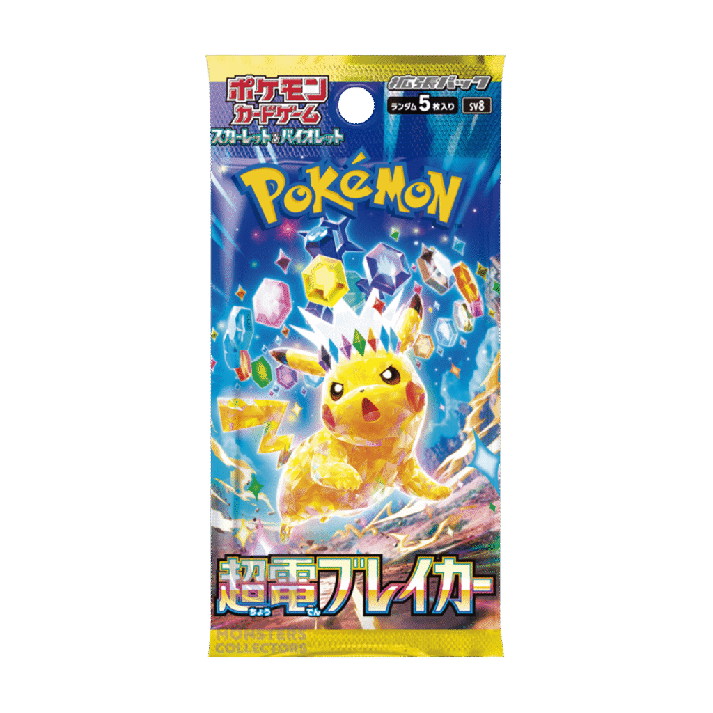 Booster pack de 5 cartas Super Electric Breaker japonés