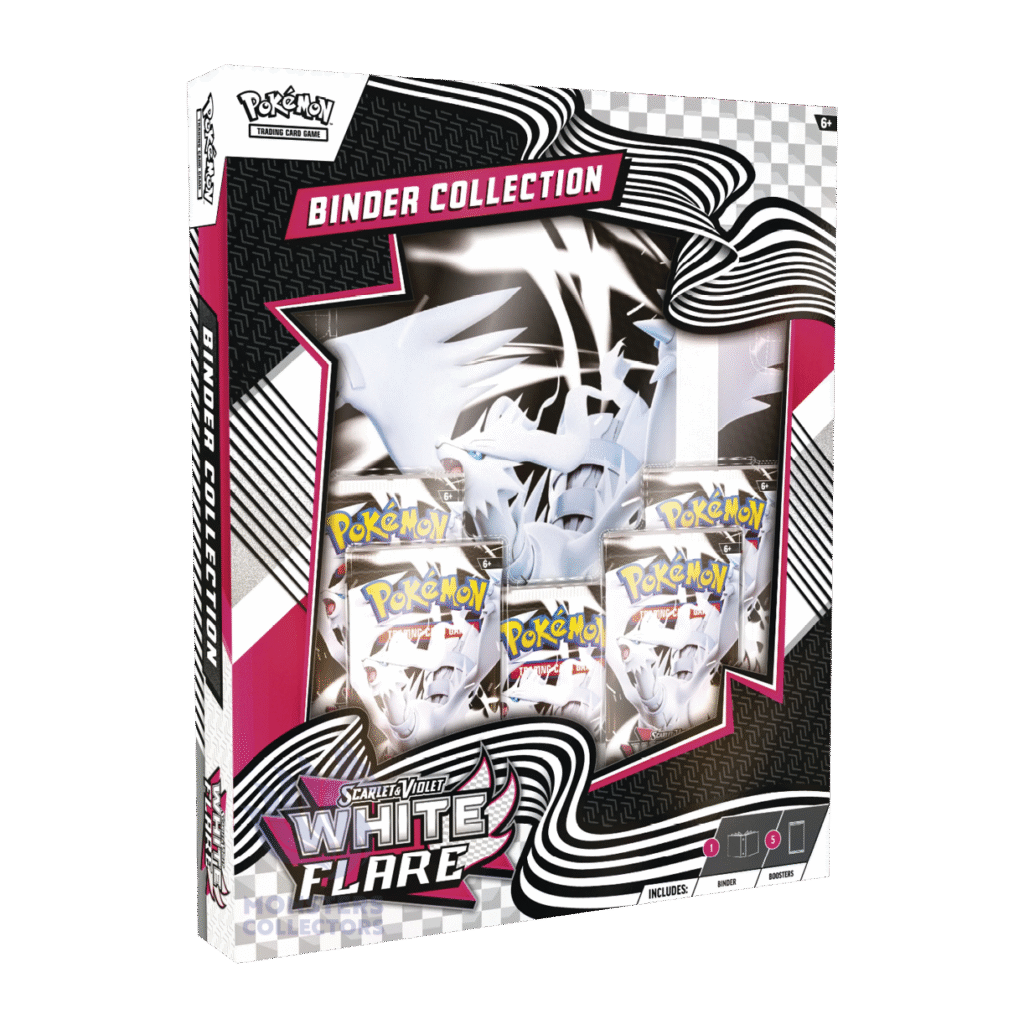Binder Collection de 5 sobres White Flare Inglés