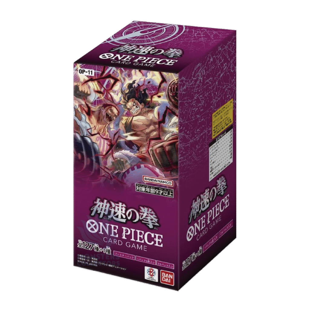 Booster box de 24 sobres A Fist of Divine Speed OP11 japonés