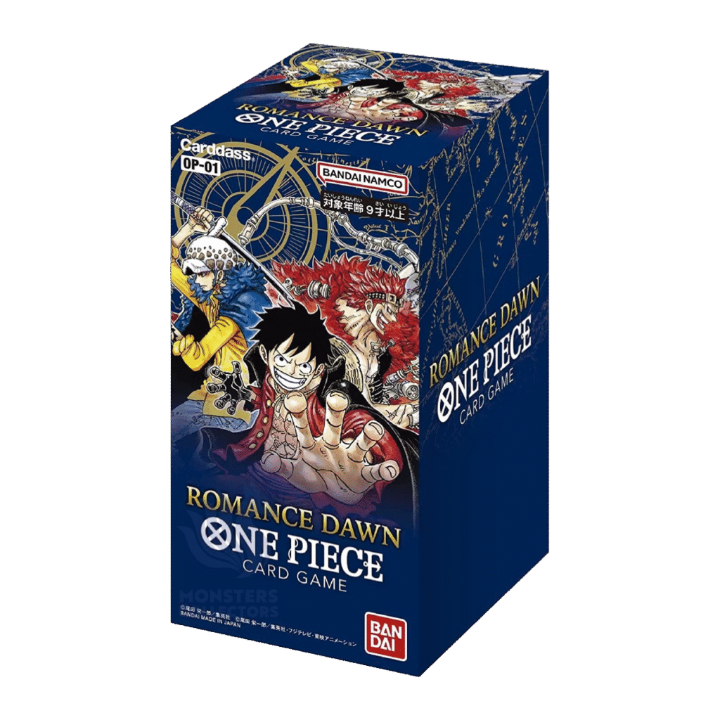 Booster box de 24 sobres Romace Dawn OP01 japonés