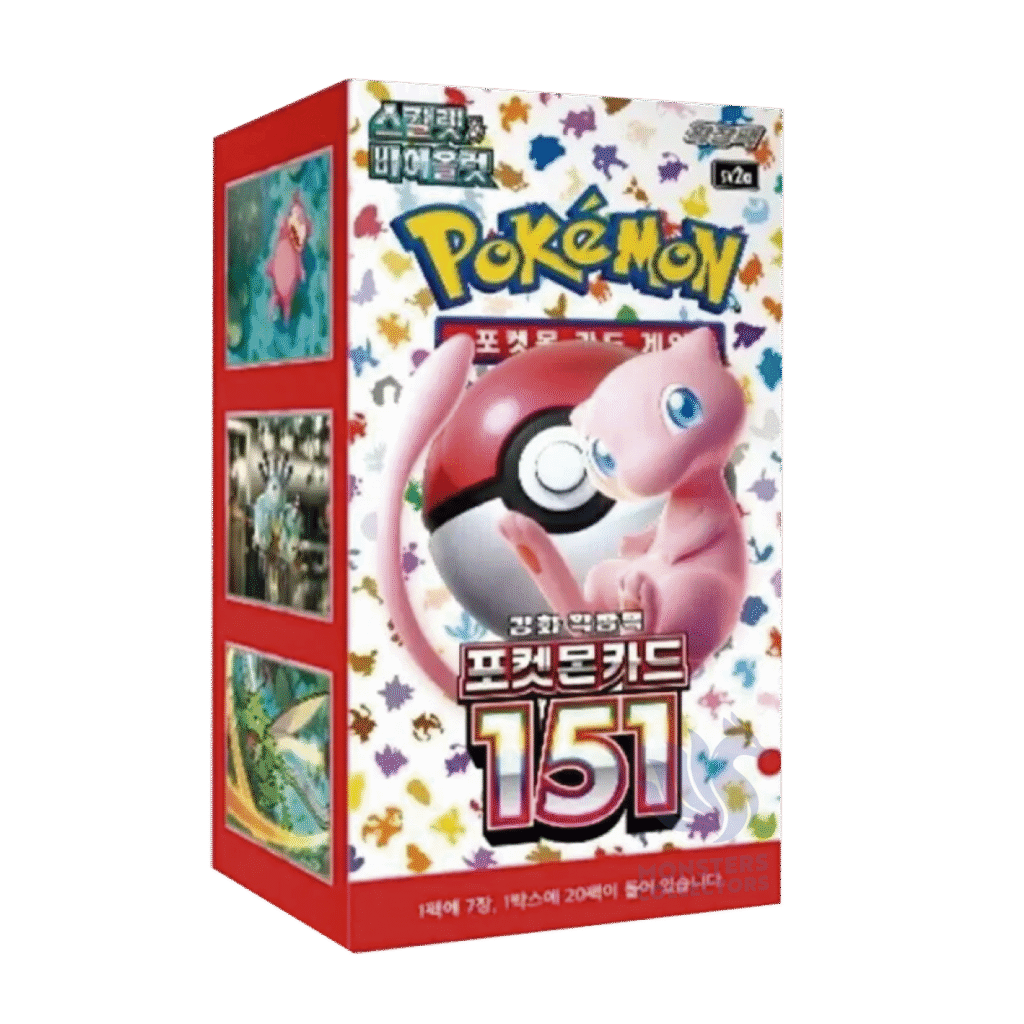 Booster box de 20 sobres Pokémon 151 coreano