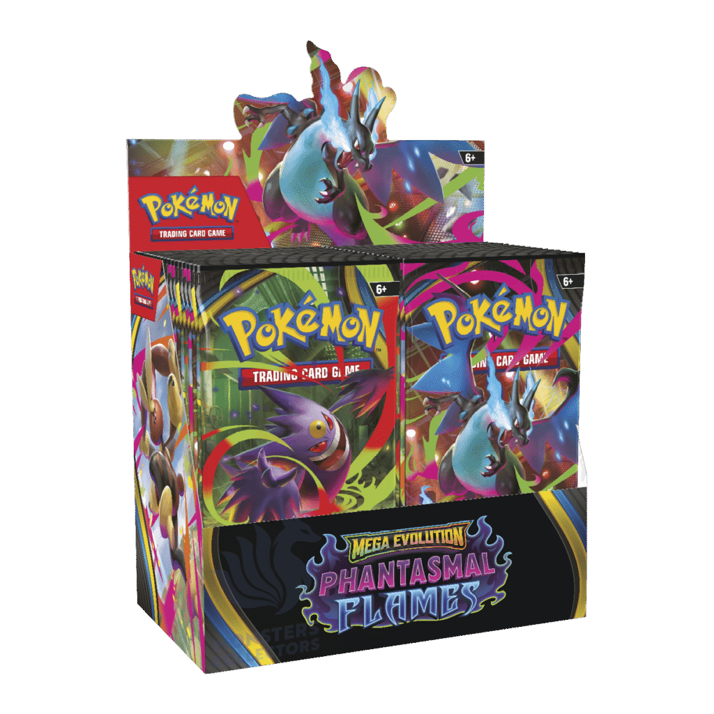 Caja de sobres Pokémon de 36 sobres Fuegos Fantasmales Español