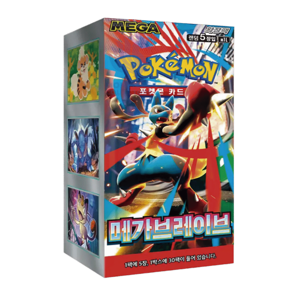 Booster box de 30 sobres Mega Brave coreano