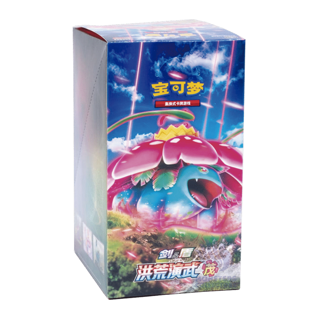 Caja de sobres Pokémon cs3a Primordial Arts Ovegrow Chino