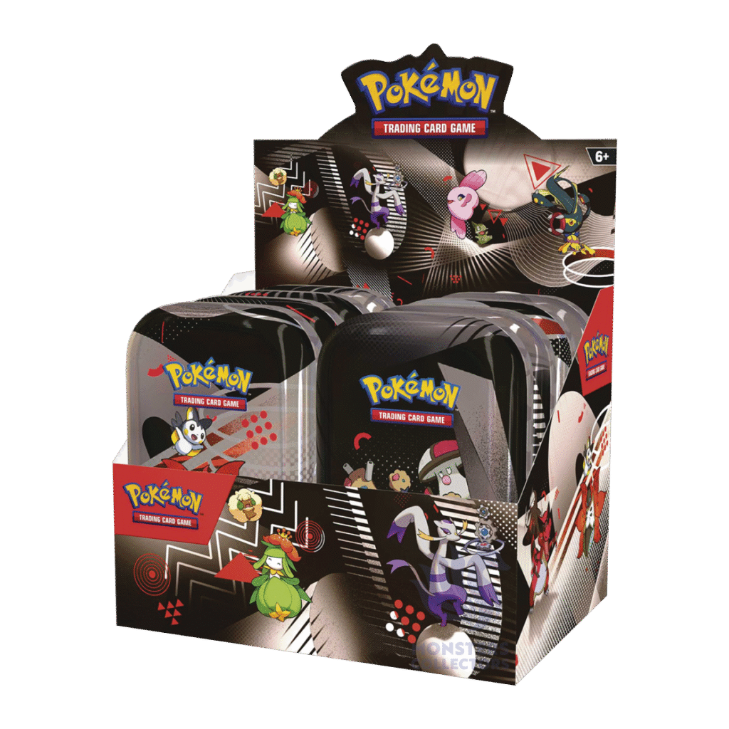 Caja tins Black Bolt & White Flare Inglés