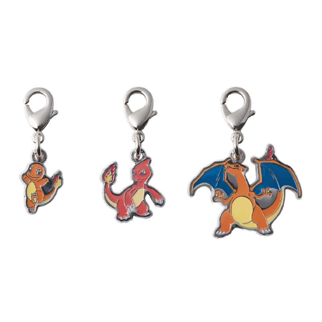 Charmander 004, Charmeleon 005, Charizard 006 exclusive pokémon center japan