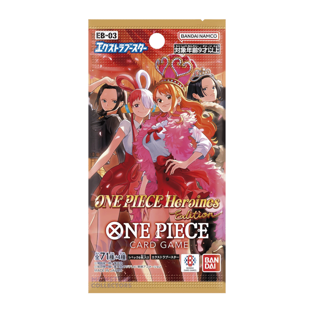 Sobre de One piece Heroines Edition OP EB03 japonés