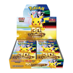 Caja de sobres Pokémon 30th Celebration MEGA Expansion Japonés